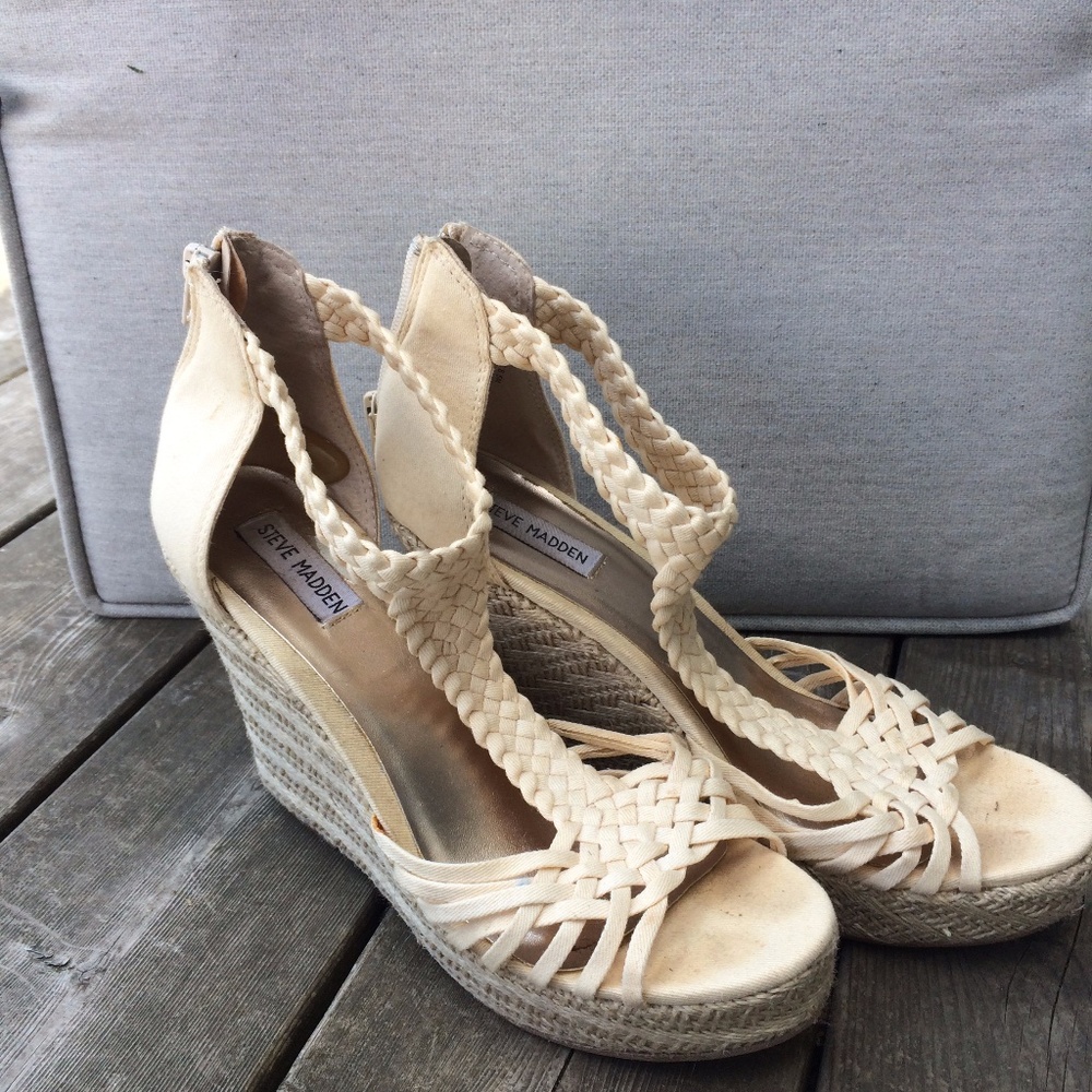 Steve Madden wedge sandals